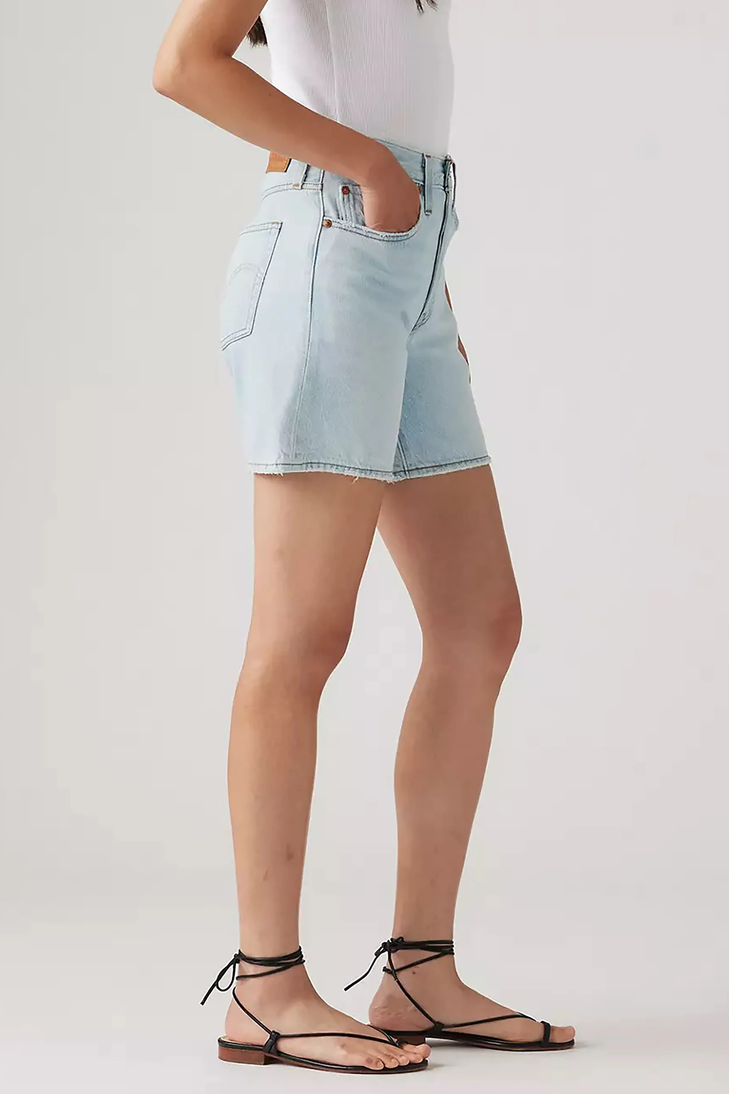 501 Mid Thigh Short in LW Make Memorable