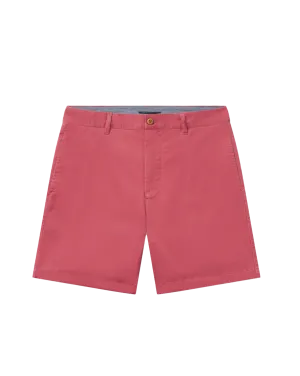6" Regatta Stretch Short Rhubarb