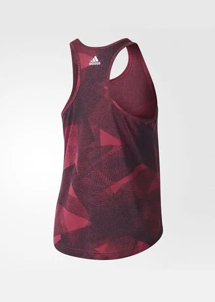 Adidas Cool Graphic Tank Top - Mystery Ruby BQ5890