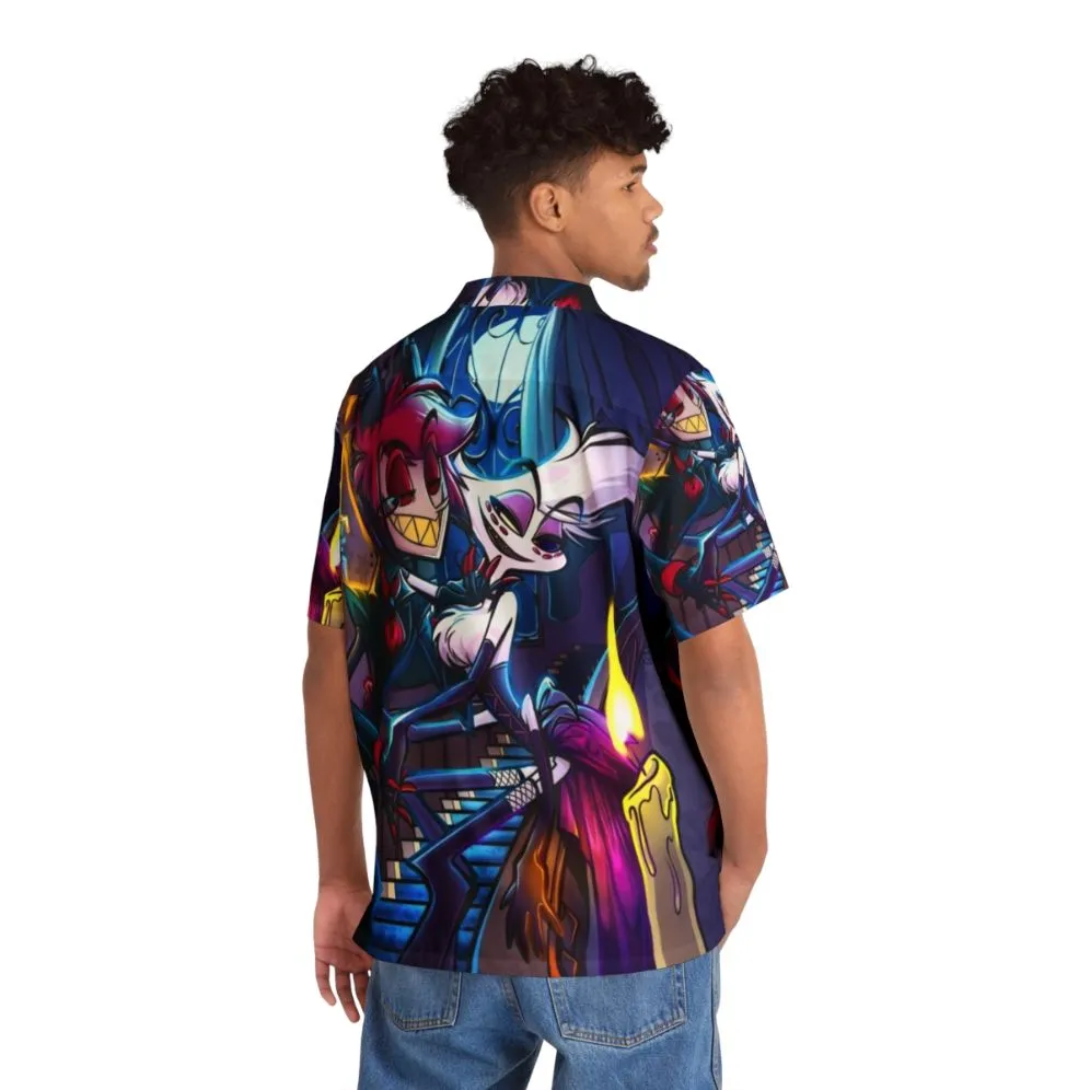 Alastor from Hazbin Hotel Hawaiian Shirt