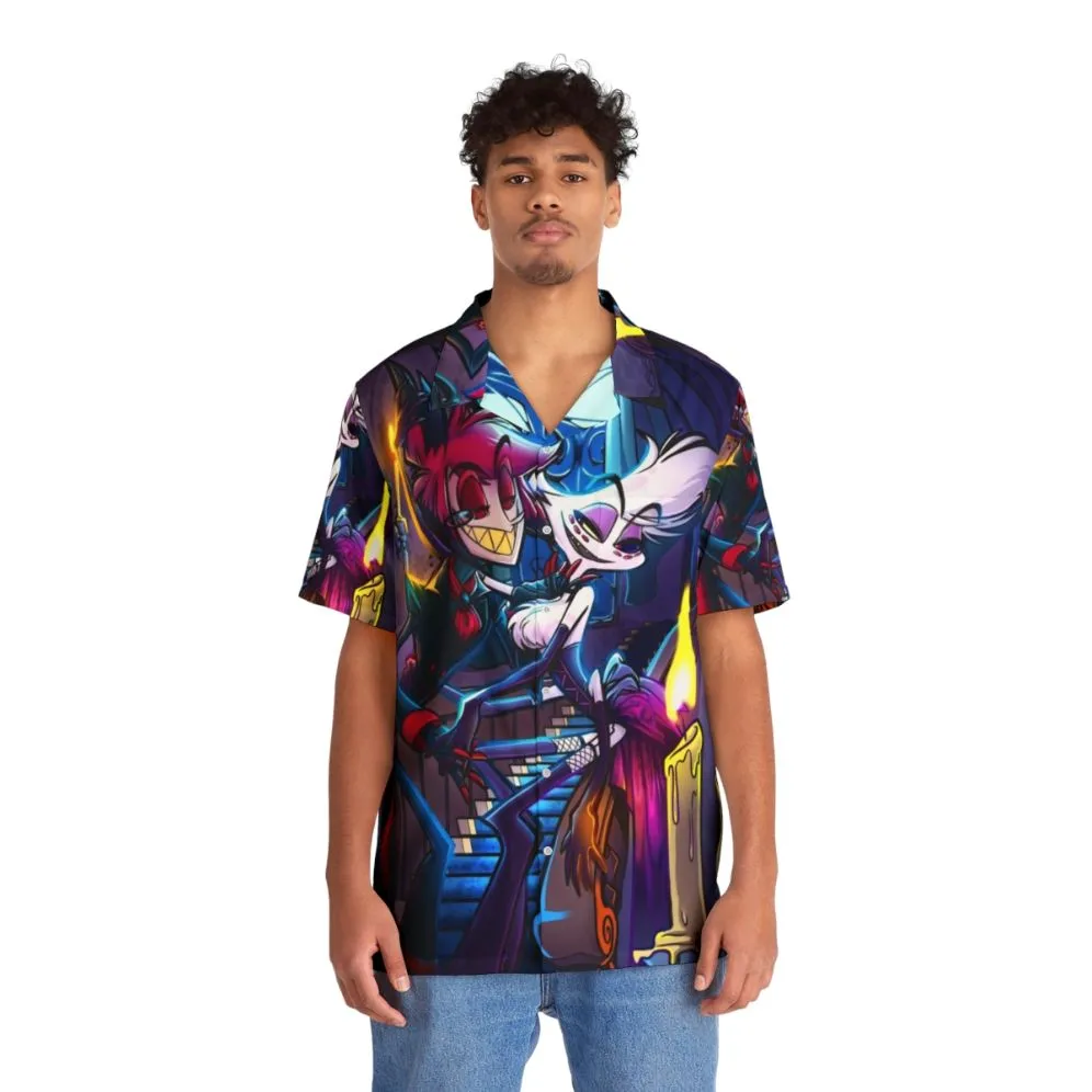 Alastor from Hazbin Hotel Hawaiian Shirt