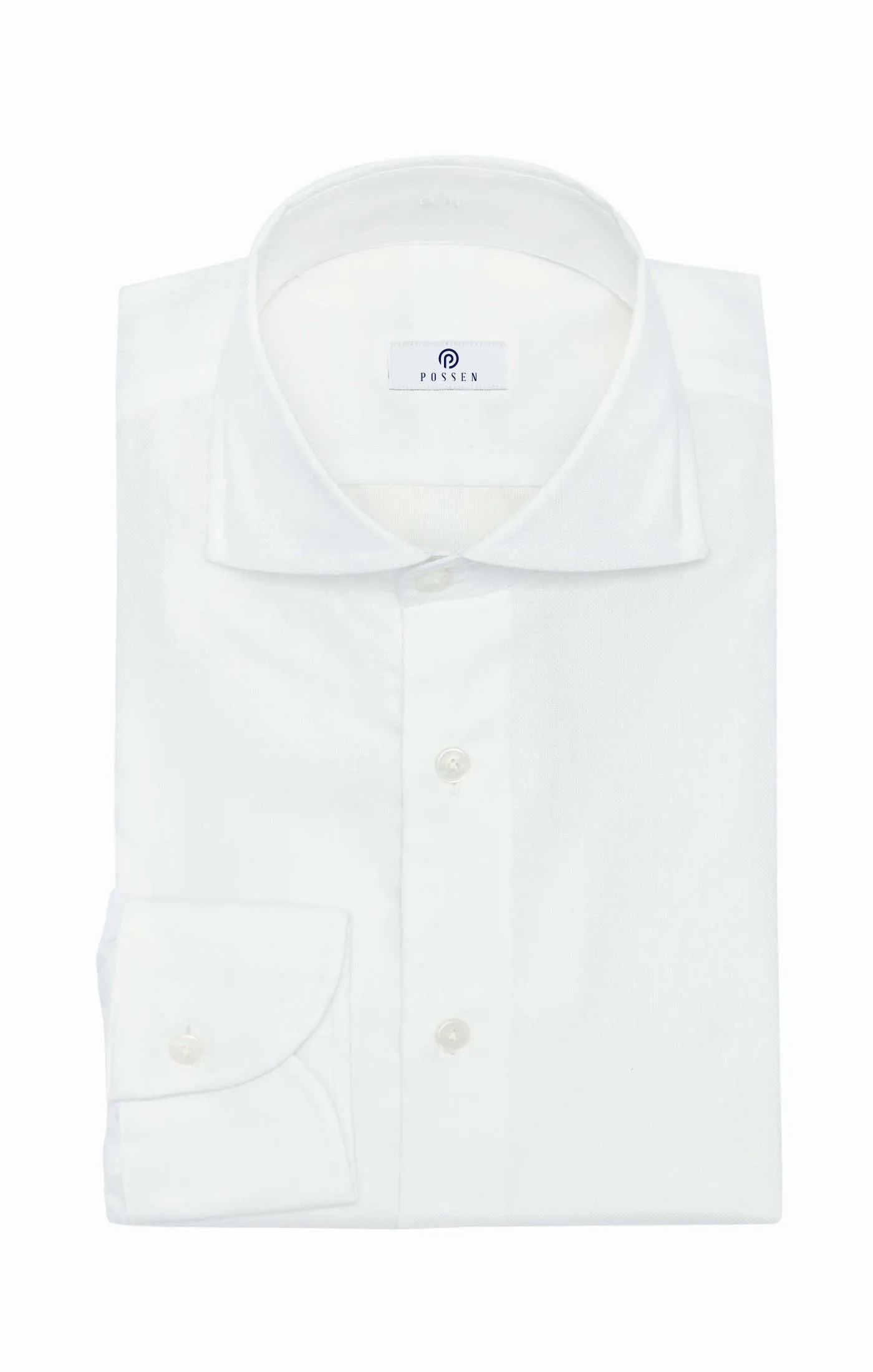 Albini White Royal Oxford 365 Easy Care Fine Cotton