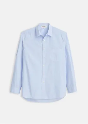 Alex Mill Easy Shirt in Paper Poplin Calm Blue