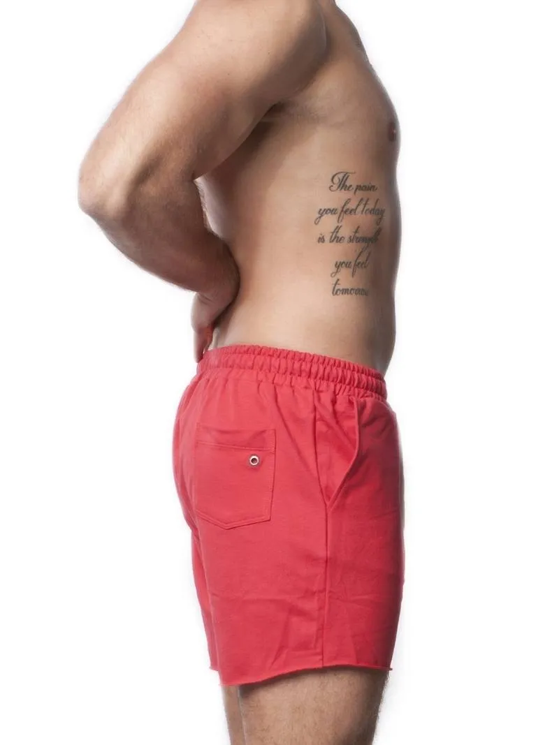 Alexander Cobb Long Leg Cotton Sweat Shorts
