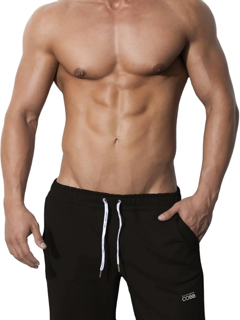 Alexander Cobb Long Leg Cotton Sweat Shorts