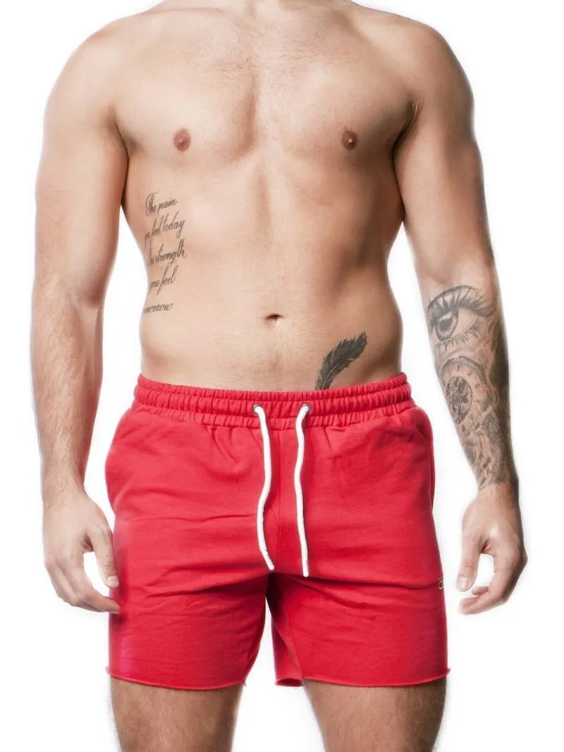 Alexander Cobb Long Leg Cotton Sweat Shorts