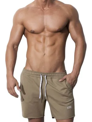 Alexander Cobb Long Leg Cotton Sweat Shorts