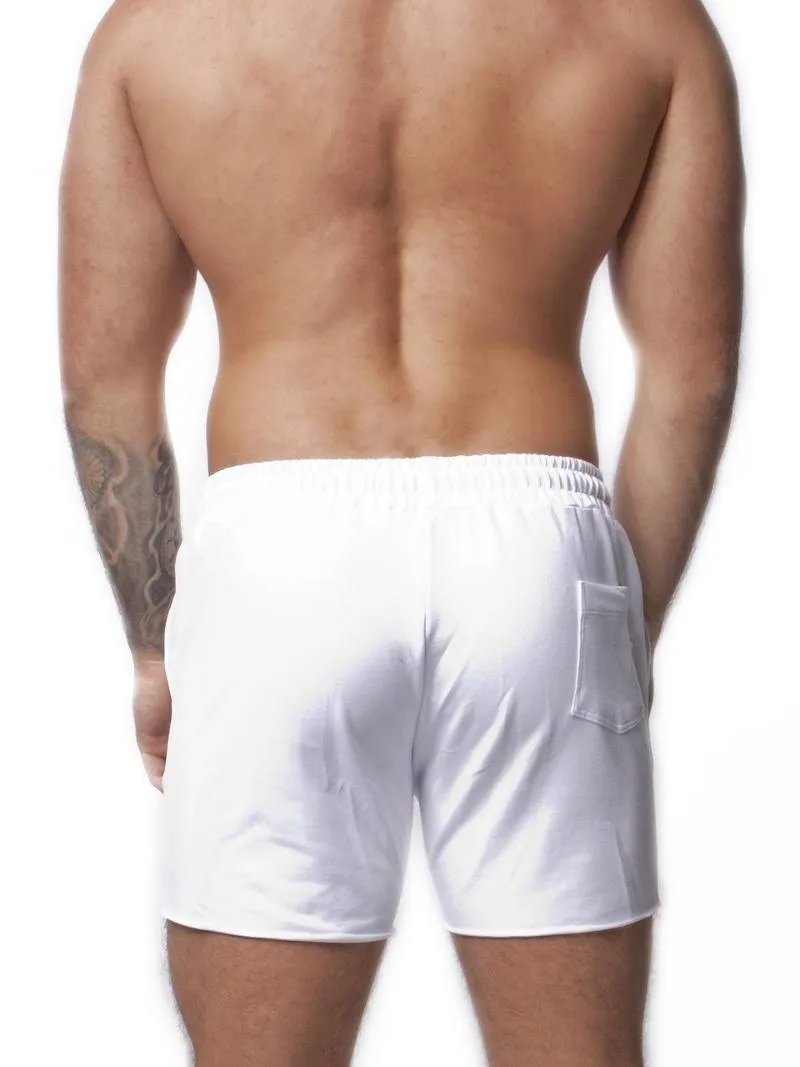 Alexander Cobb Long Leg Cotton Sweat Shorts