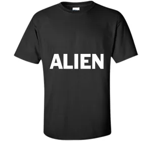 Alien Lazy Halloween Costume Funny T Shirt