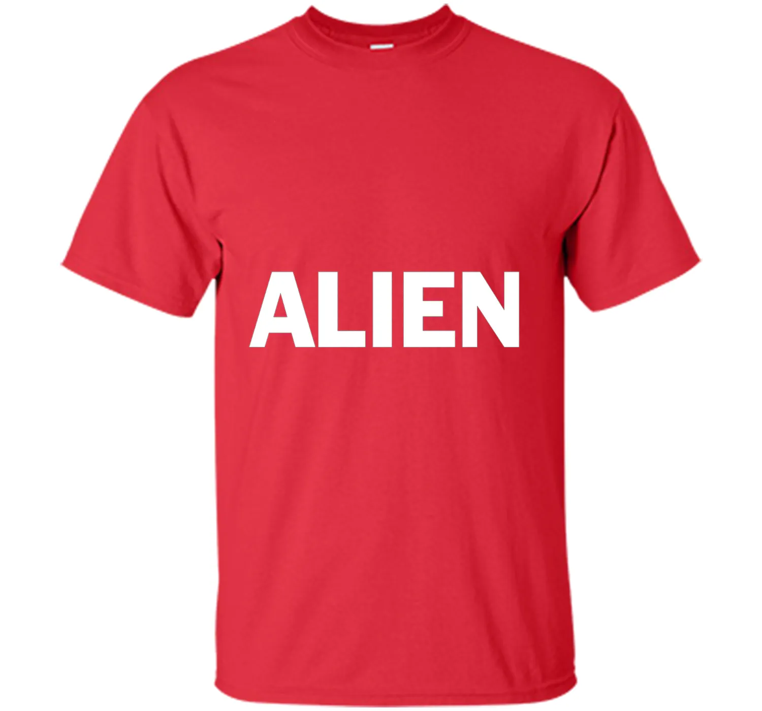 Alien Lazy Halloween Costume Funny T Shirt