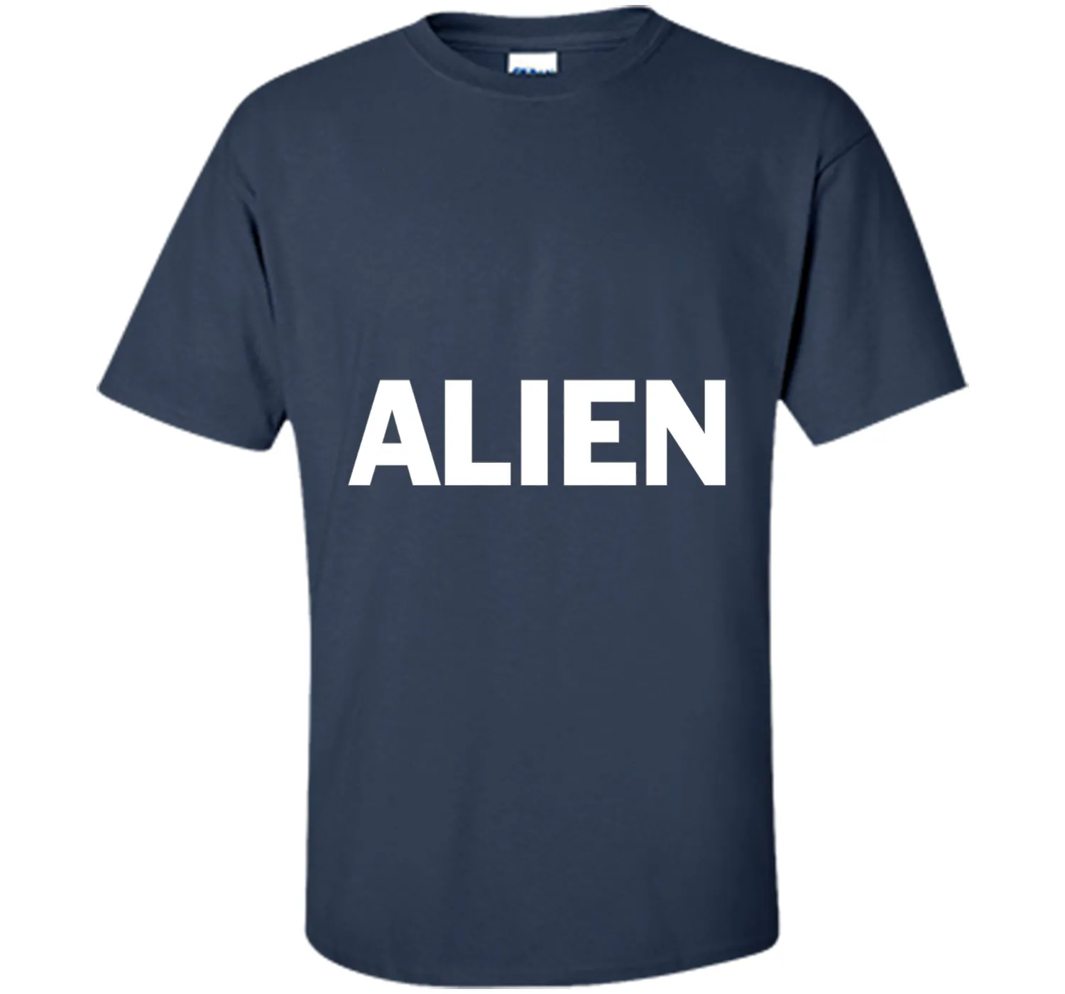 Alien Lazy Halloween Costume Funny T Shirt