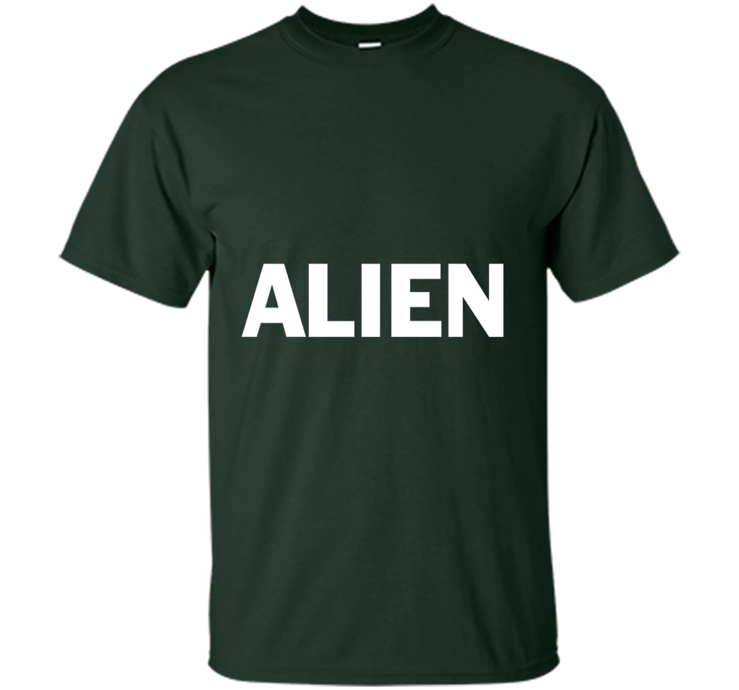 Alien Lazy Halloween Costume Funny T Shirt