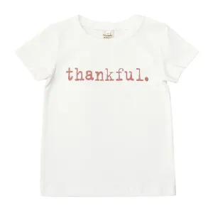 Baby/Toddler's "thankful" Letter Print T-shirt