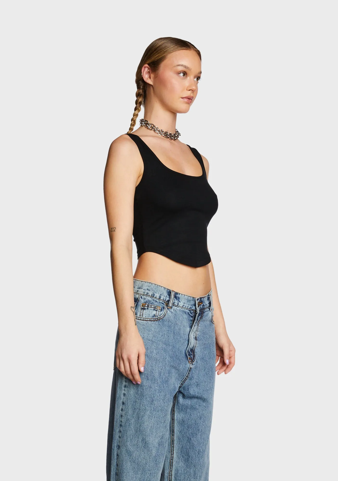 Basic Chic Tank Top - Black