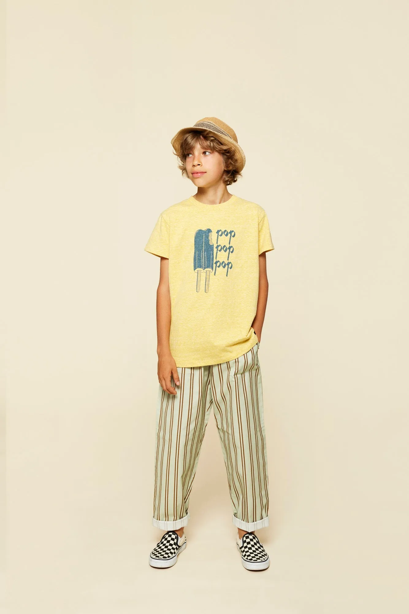 Bastian Pants in Sea Stripe by A Monday in Copenhagen