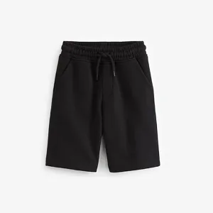 Black 1 Pack Basic Jersey Shorts (3-12yrs)