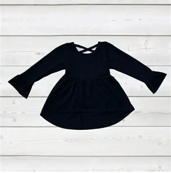 Black Tunic Top