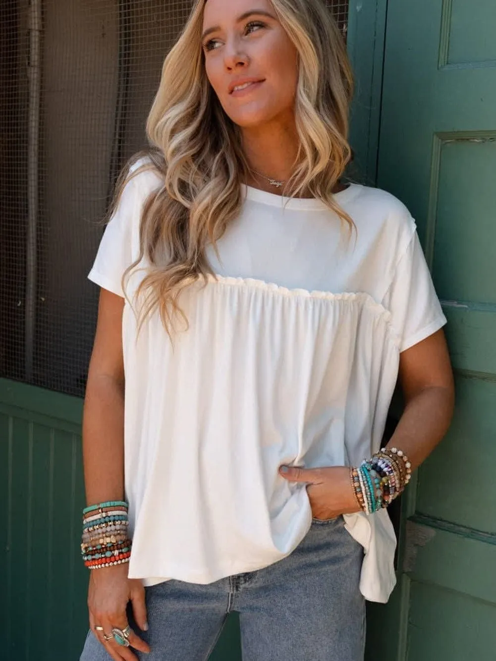 Boho Chic Summer Blouse