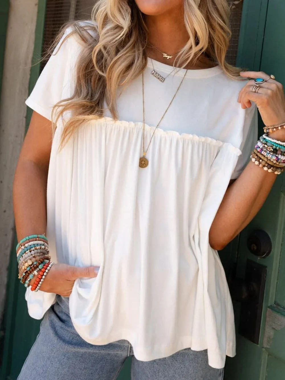 Boho Chic Summer Blouse