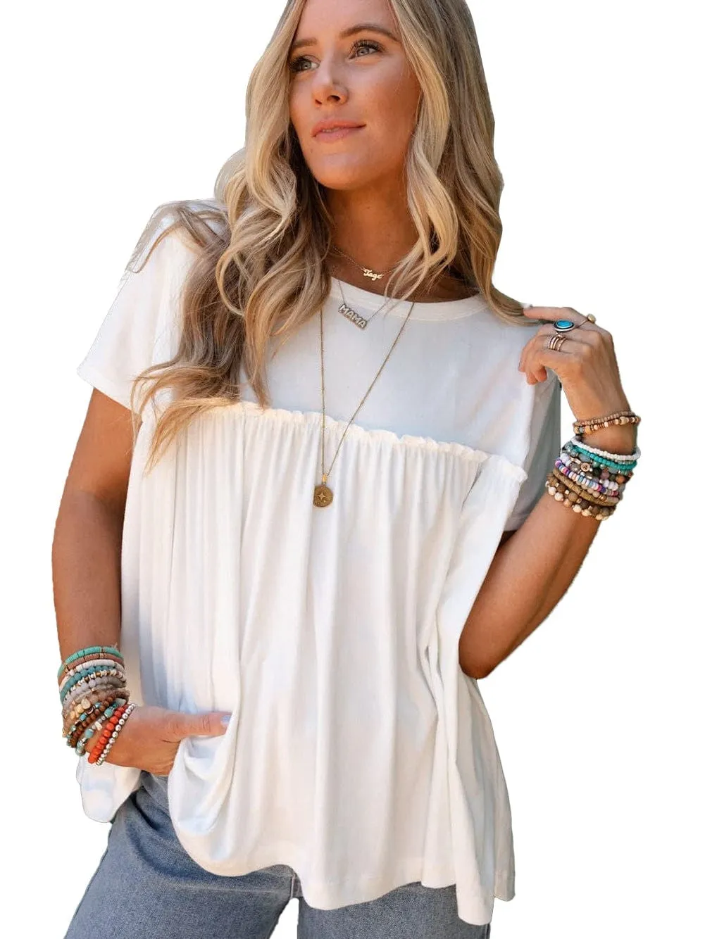 Boho Chic Summer Blouse