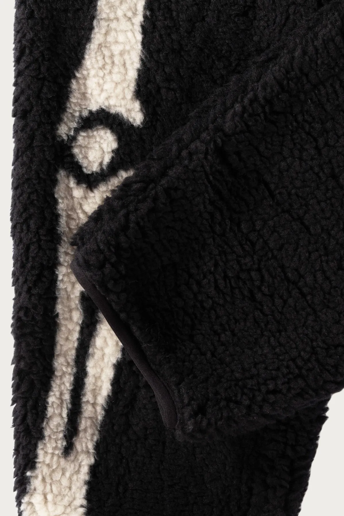 BONE Boa Fleece Easy Pants - Black
