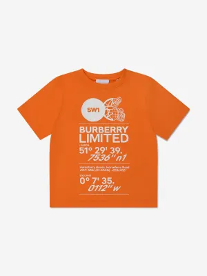 Burberry Boys Joel Logo Print T-Shirt