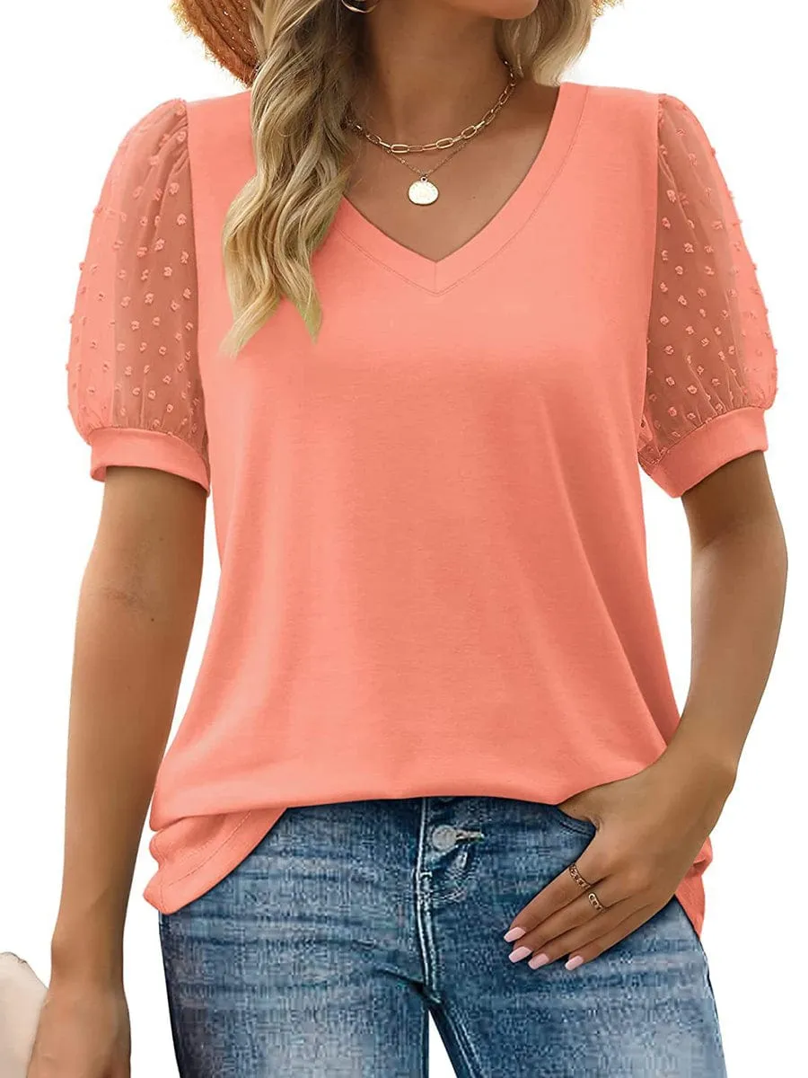 Casual Chic Puff Sleeve Top