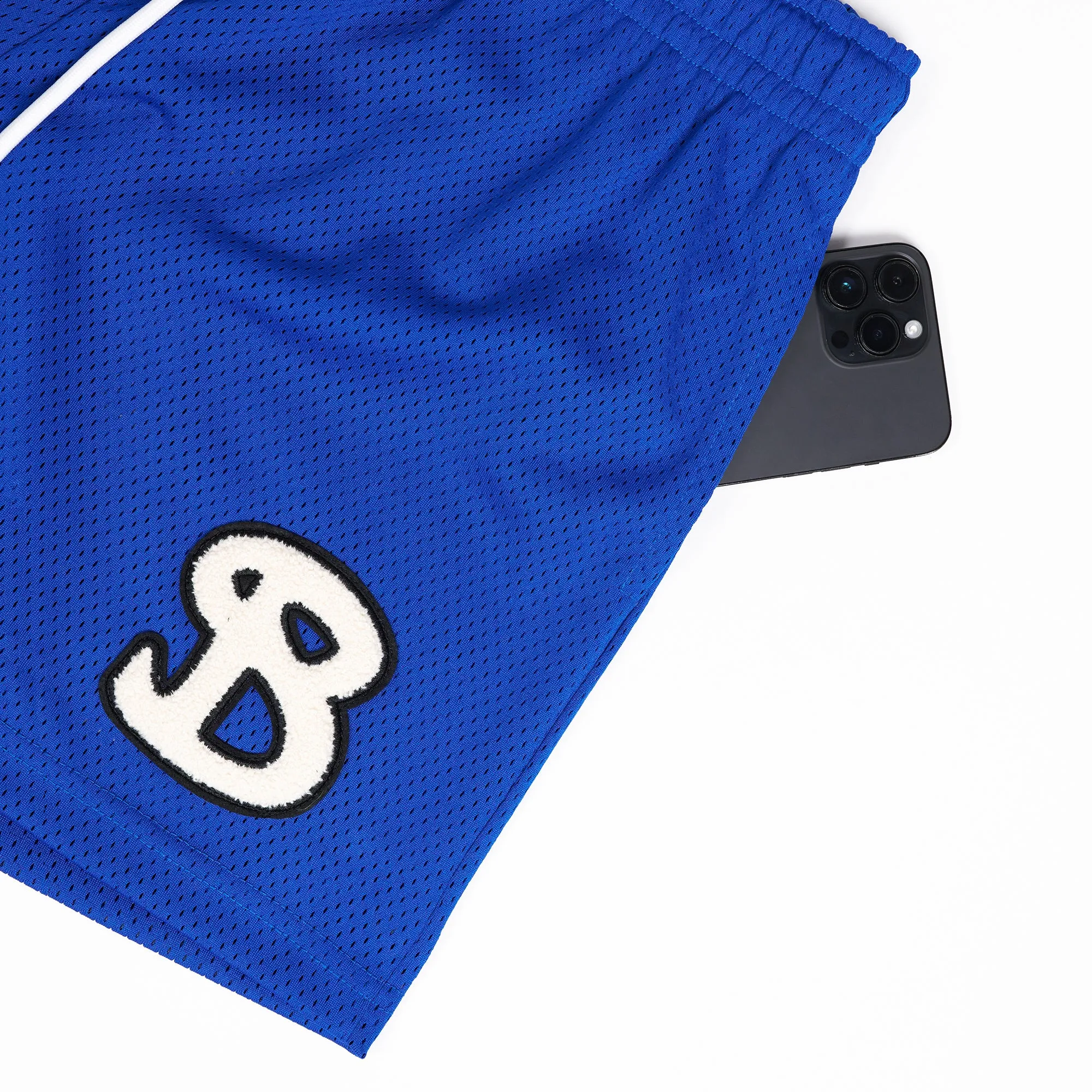 CLASSIC CHENILLE SHORTS - BLUE