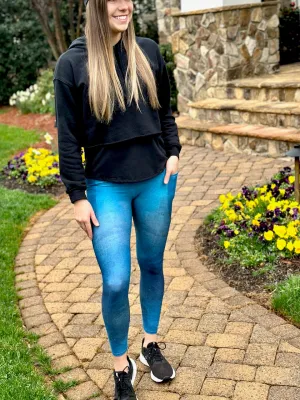 Classic Cyan Pocket Leggings