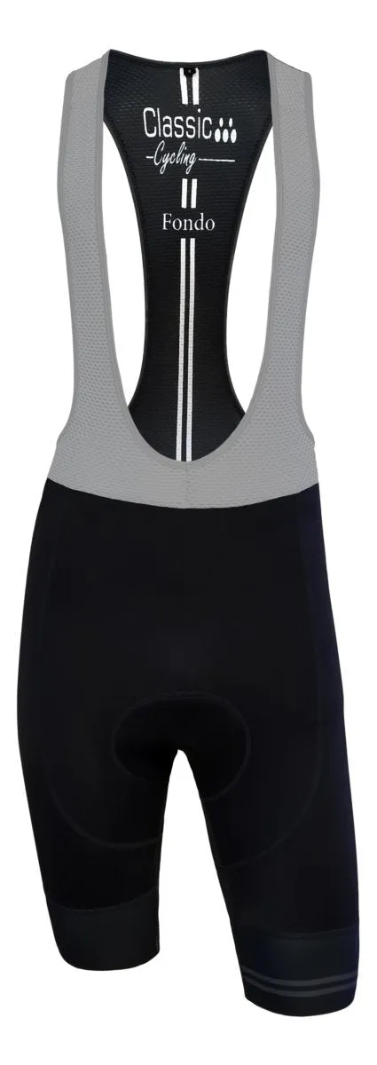 Classic Cycling Women's Fondo Bib Shorts - Black
