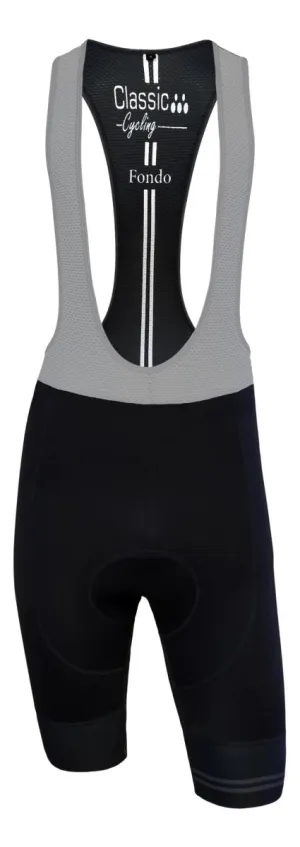 Classic Cycling Women's Fondo Bib Shorts - Black