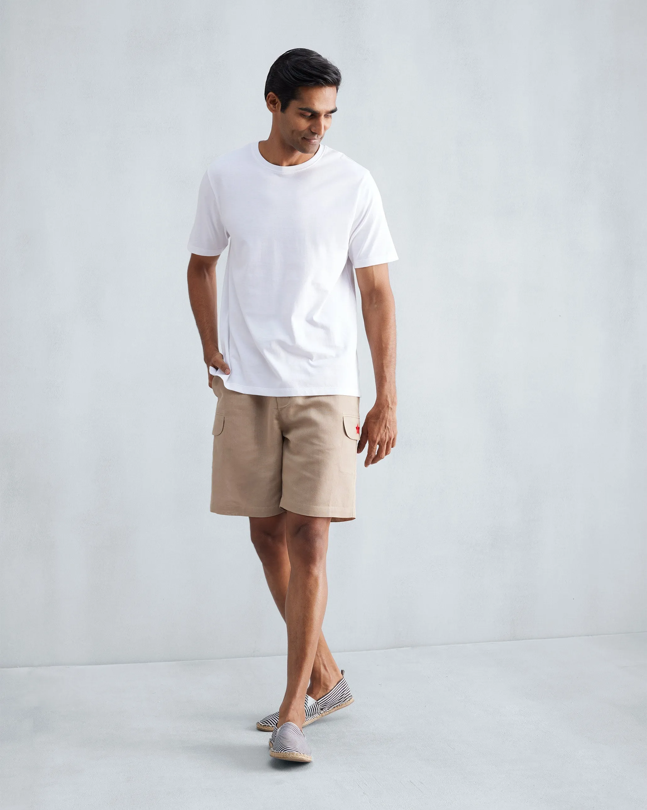 Classic Shorts - Beige