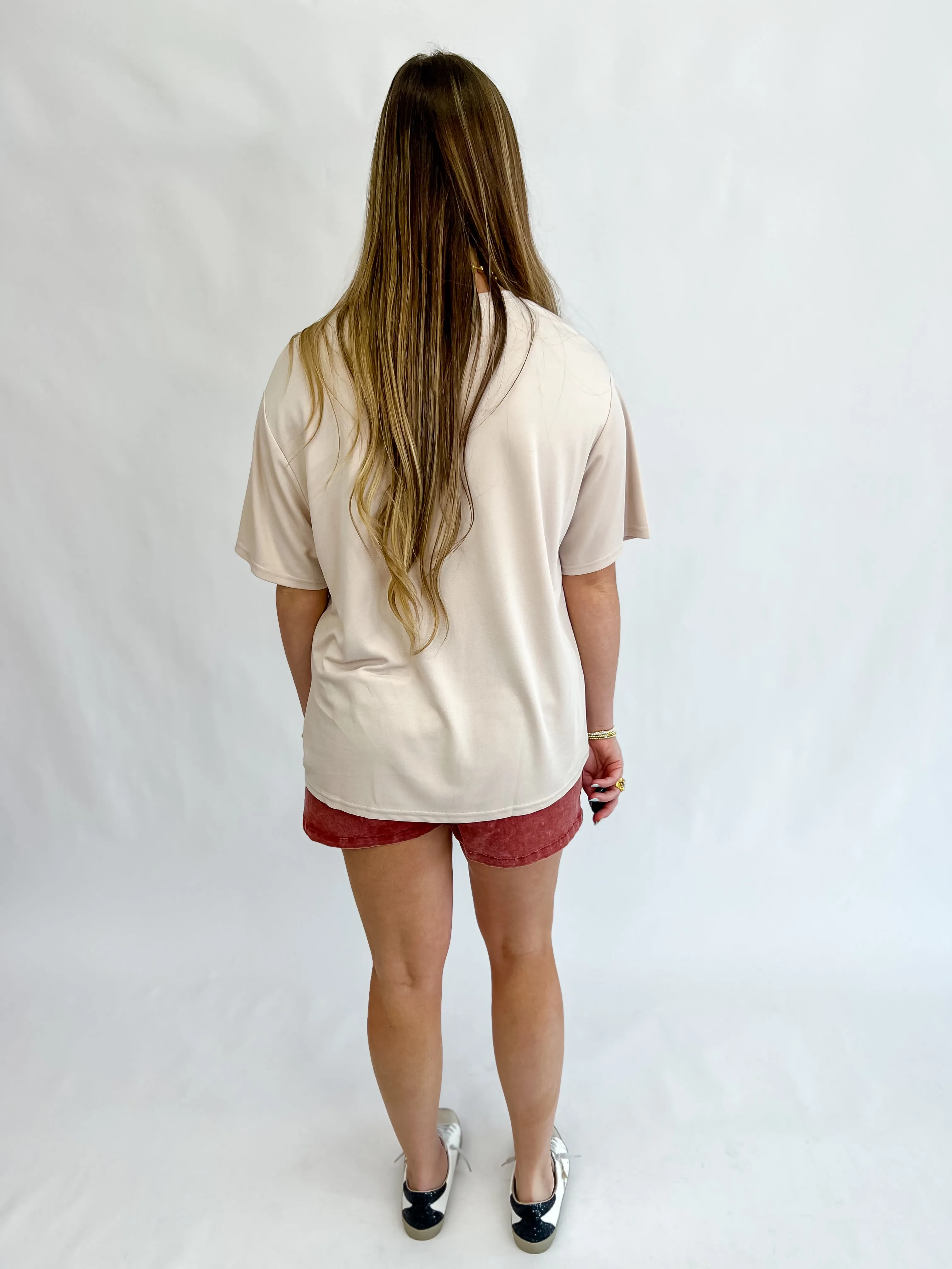 Cool Cotton Top - Taupe