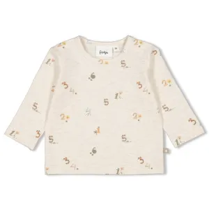 COOL FAMILY Signature Allover Print Top