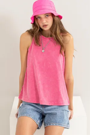 'Cool It' Tank - Raspberry