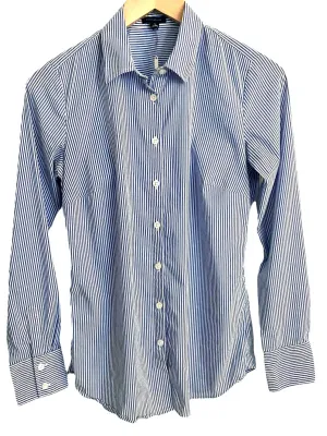 Cool Summer Blue Stripe Button Down