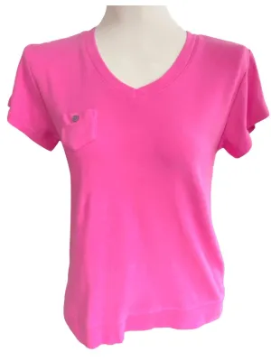 Cool Winter Pink Pocket Tee
