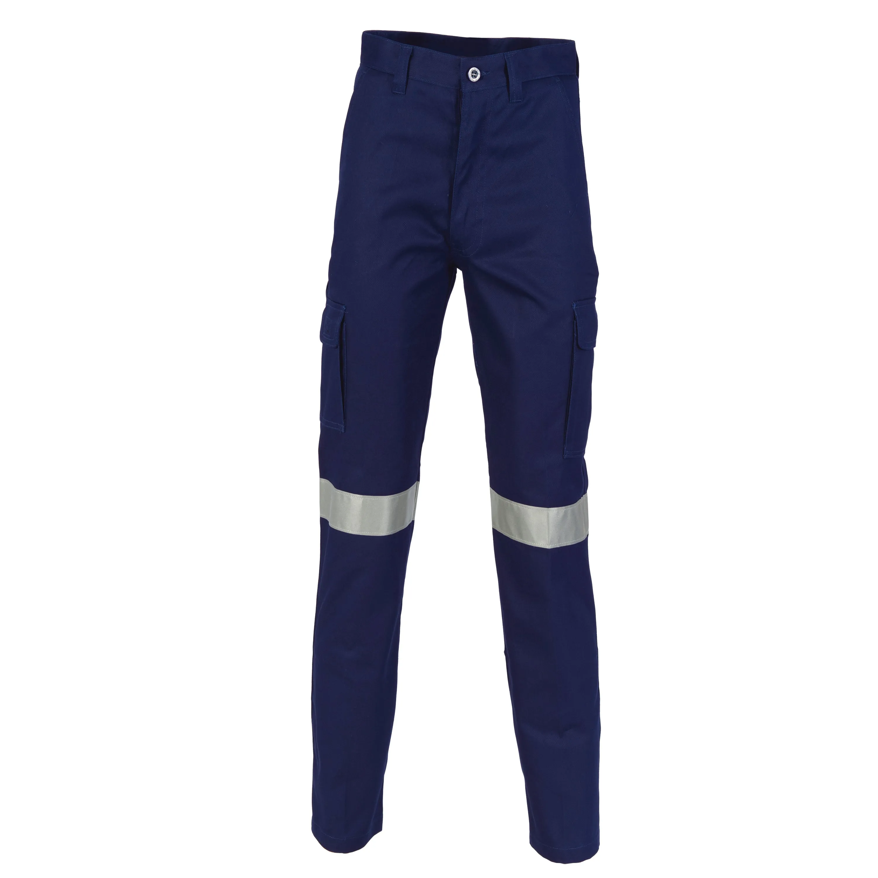 Cotton Drill Pants With 3M Reflective Tape 3319
