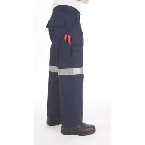 Cotton Drill Pants With 3M Reflective Tape 3319