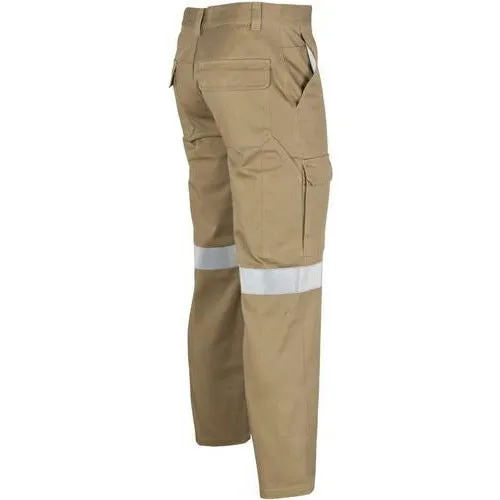 Cotton Drill Pants With 3M Reflective Tape 3319