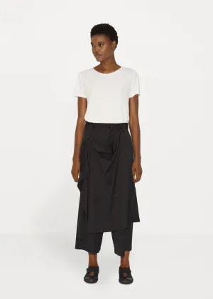 Cropped Wide Leg Pants
