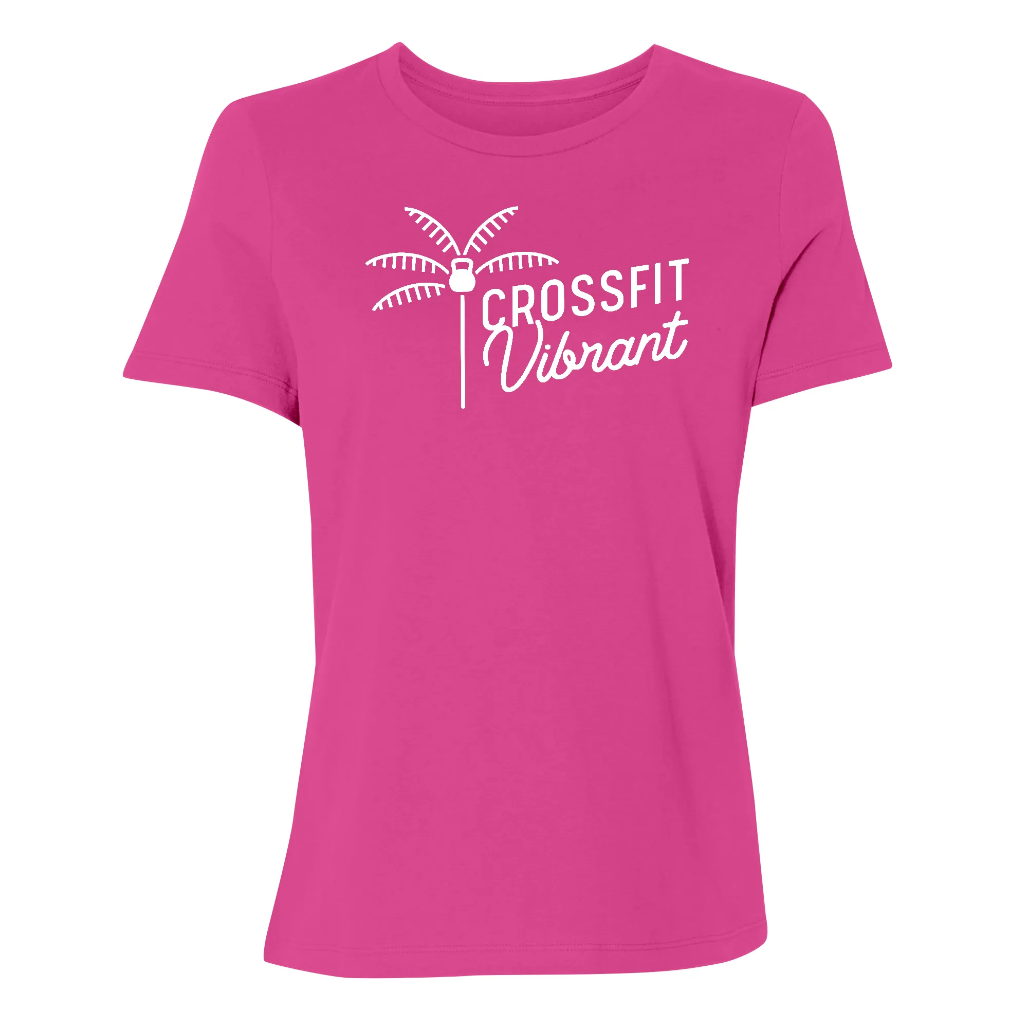 CrossFit Vibrant White Womens - T-Shirt
