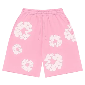 Denim Tears The Cotton Wreath Shorts 'Pink'