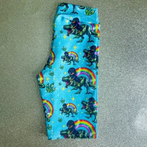 Dino Doxie Biker Shorts