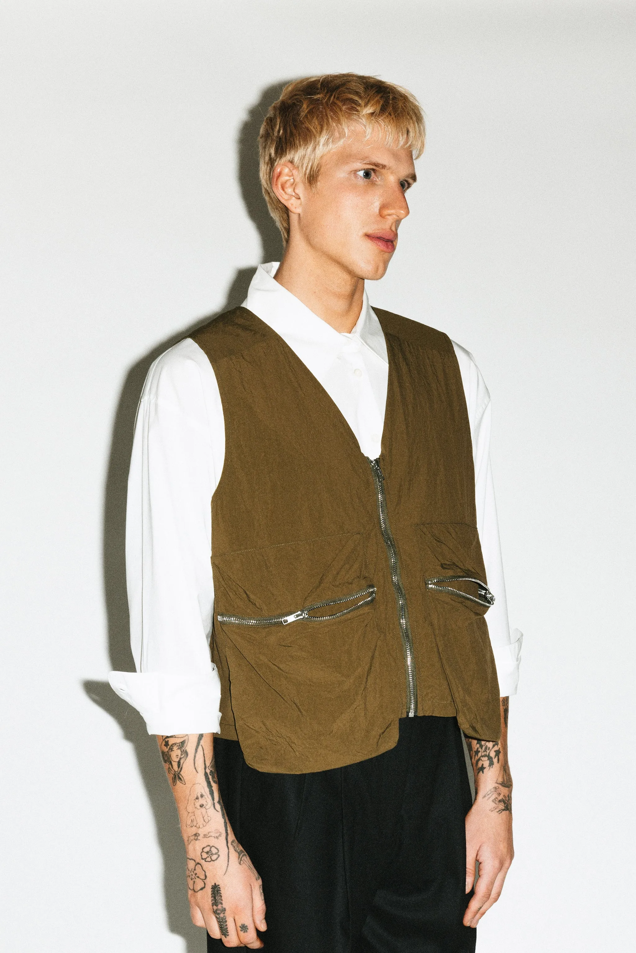 Elysian Utility Cargo Vest  |  Olive