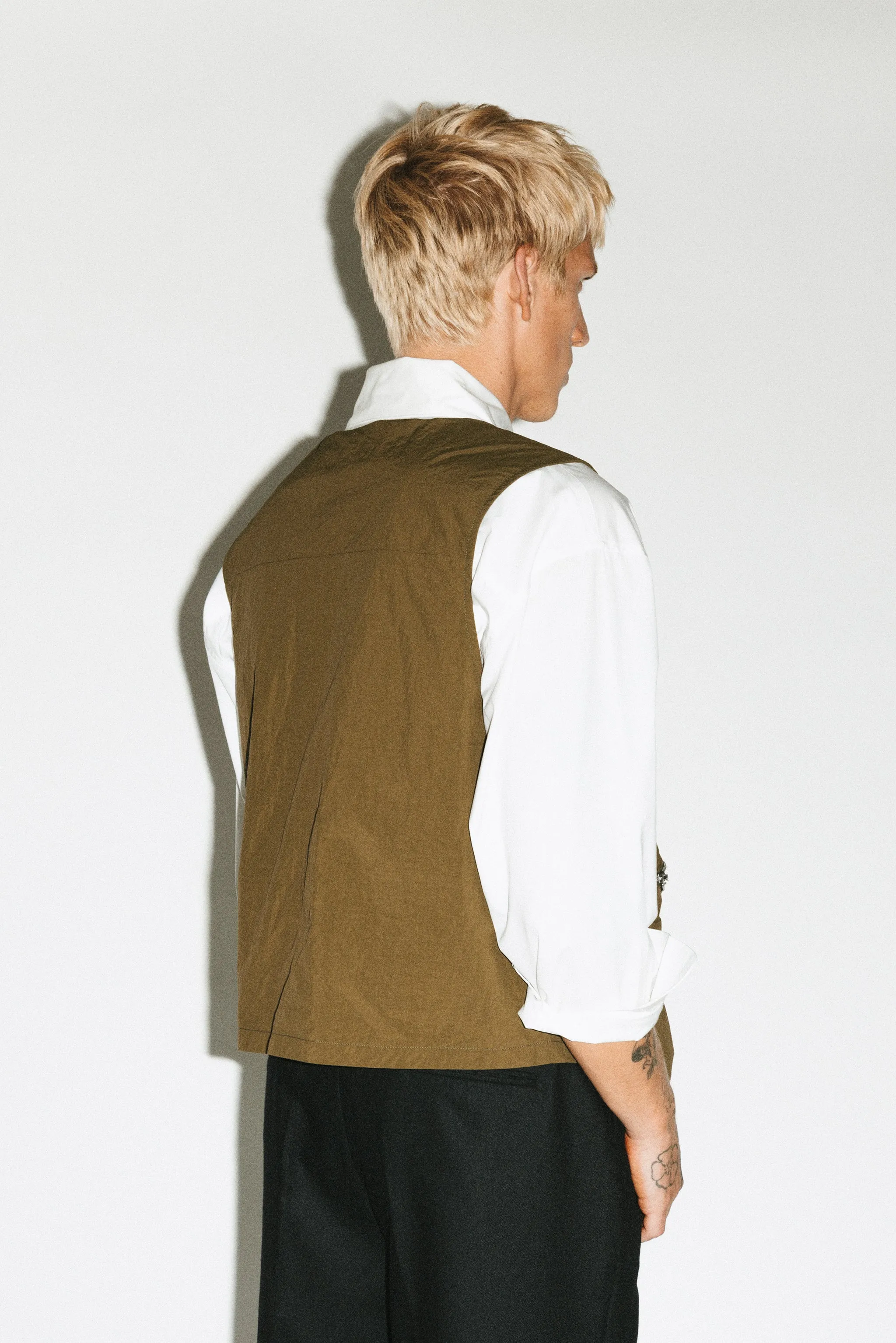 Elysian Utility Cargo Vest  |  Olive