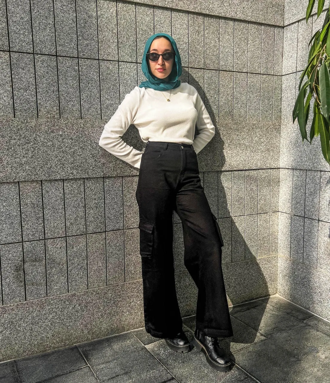 Essential Cargo Pants Black