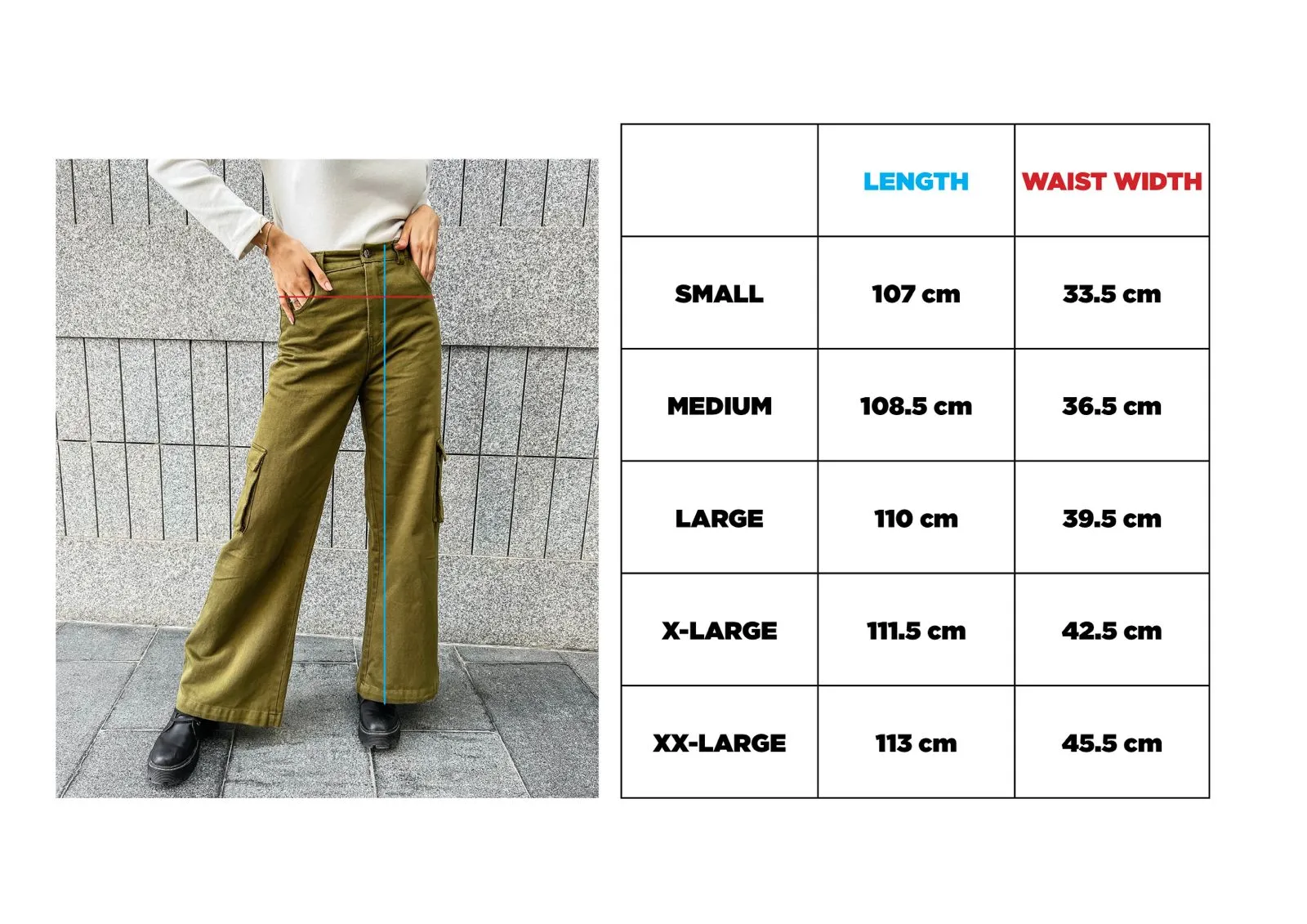 Essential Cargo Pants Black