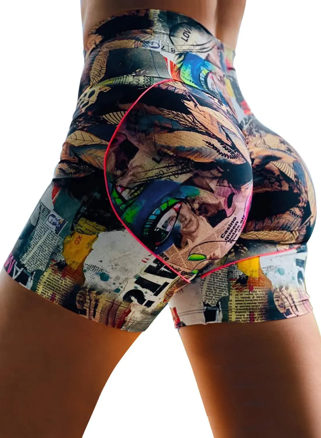 High Waist Classic Slim Shorts