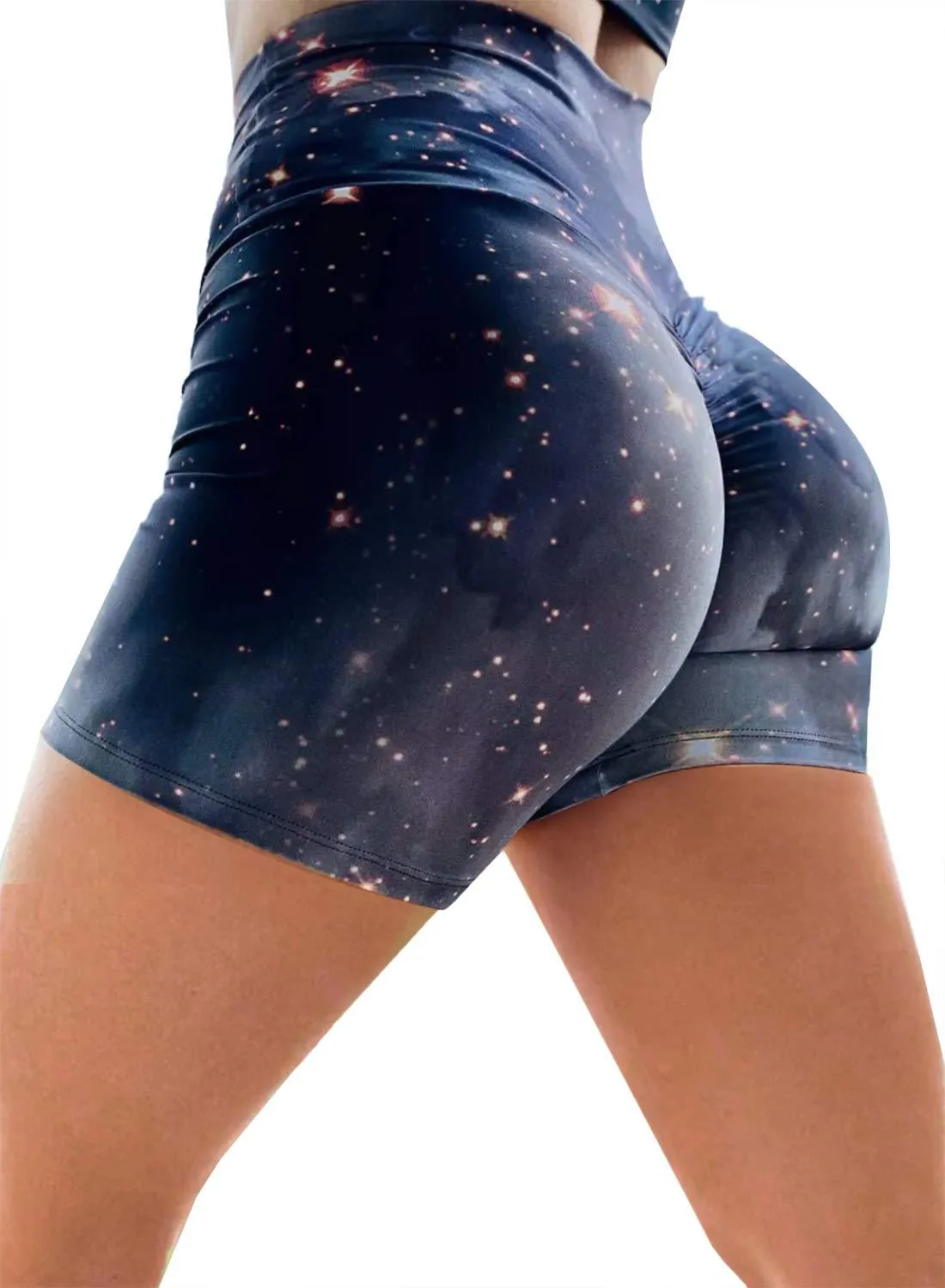 High Waist Classic Slim Shorts